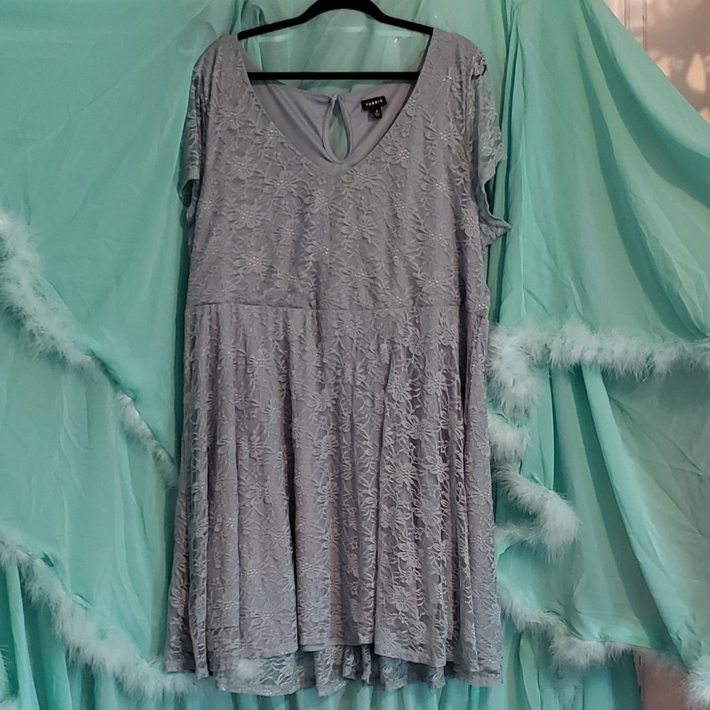 Torrid lace skater dress